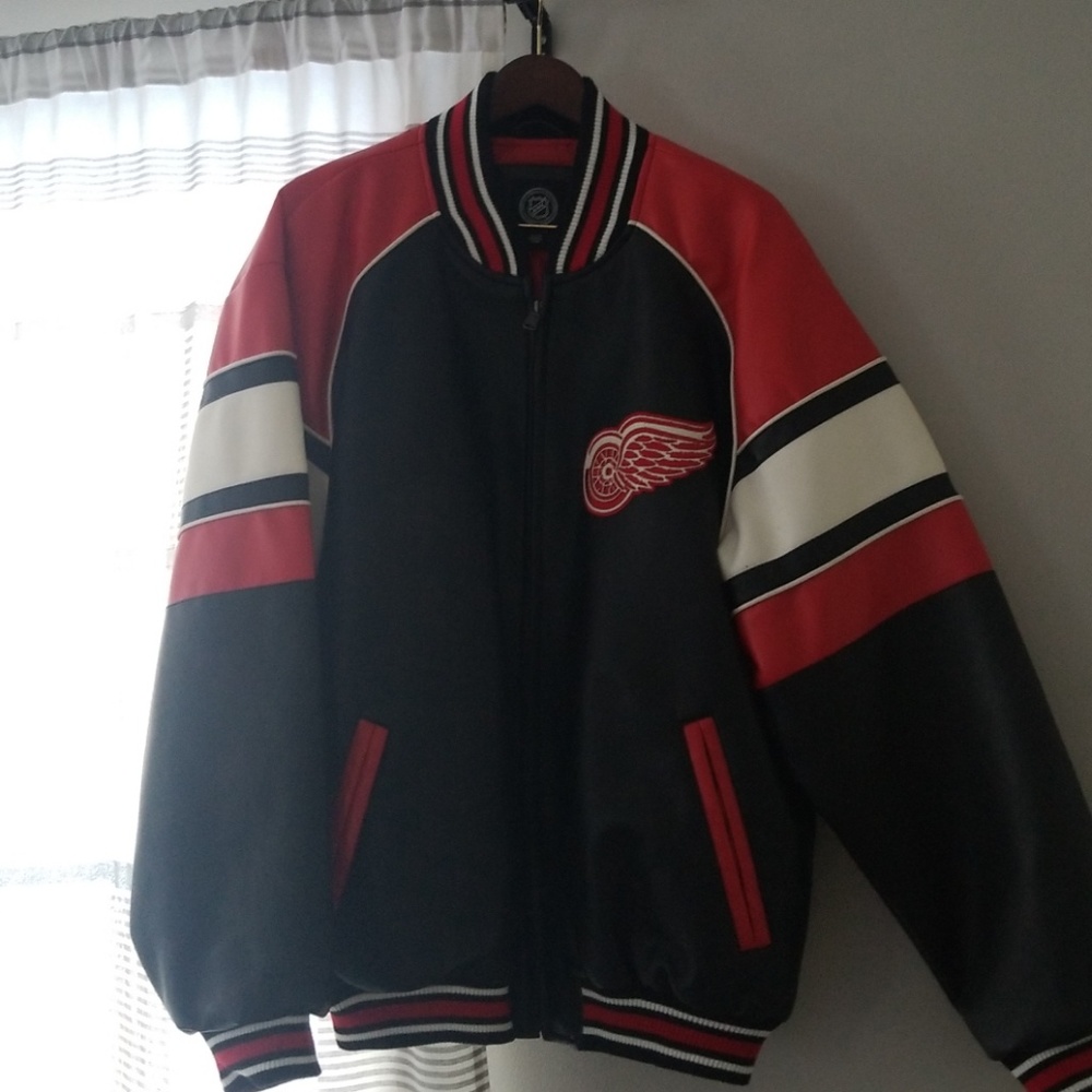 Men's Detroit Red Wings Driving Jacket
